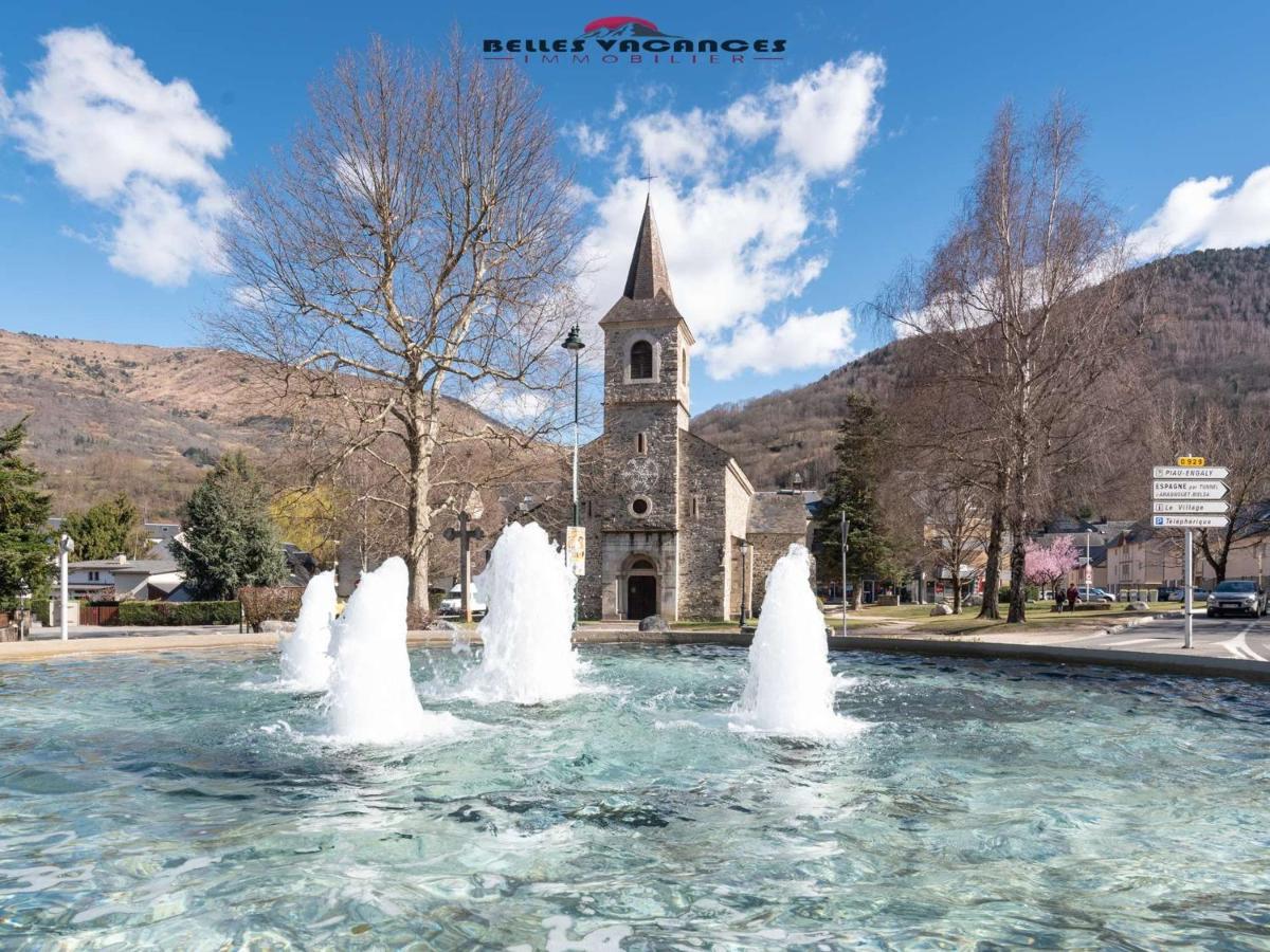Duplex Confortable Avec 2 Chambres, Balcon Et Parking A Saint Lary Village, Proche Des Thermes Et Telecabine - Fr-1-296-336 Luaran gambar